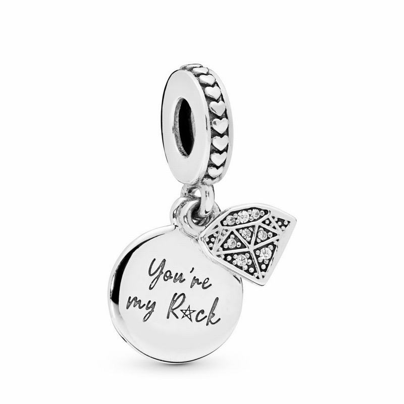 Pandora My Rock Dangle Charm Silver Egypt LN8345926